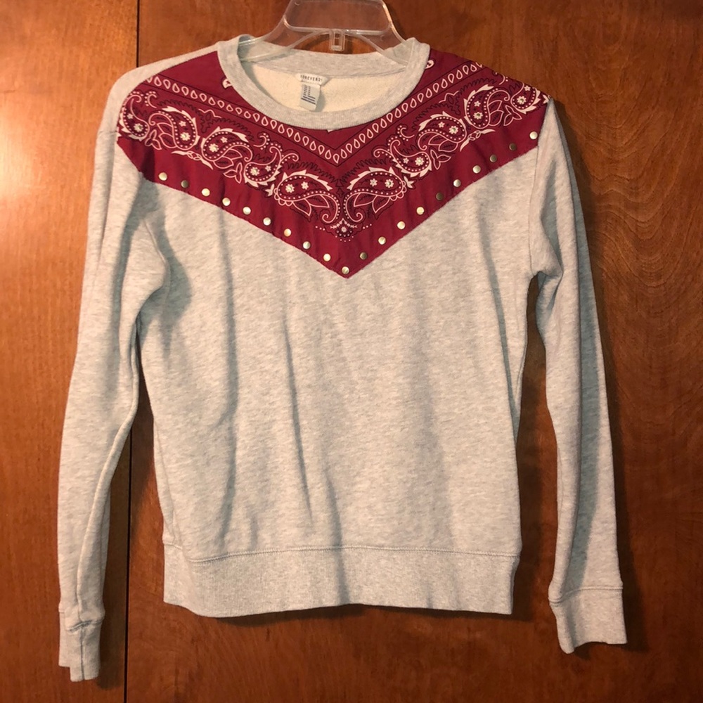 Western sweatshirt